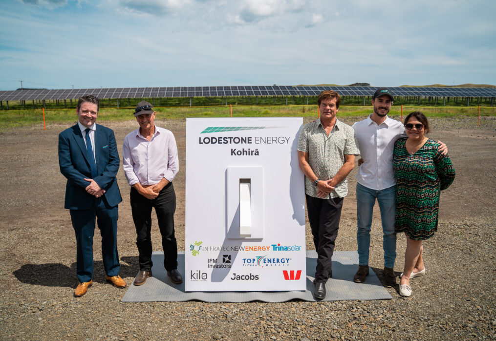 Lodestone Energy officially opens first North Island solar farm, Kohirā