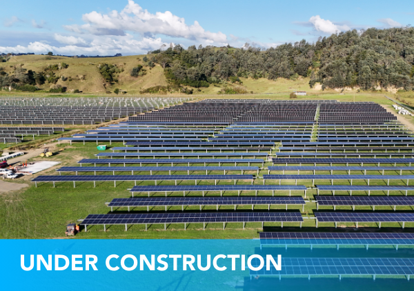 Lodestone Energy's Waiotahe Solar Farm - Te Herenga o Te Rā - Under Construction