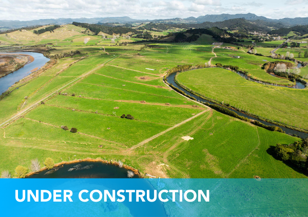 Lodestone Energy's Whitianga Solar Farm - Pāmu Rā ki Whitianga - Under Construction